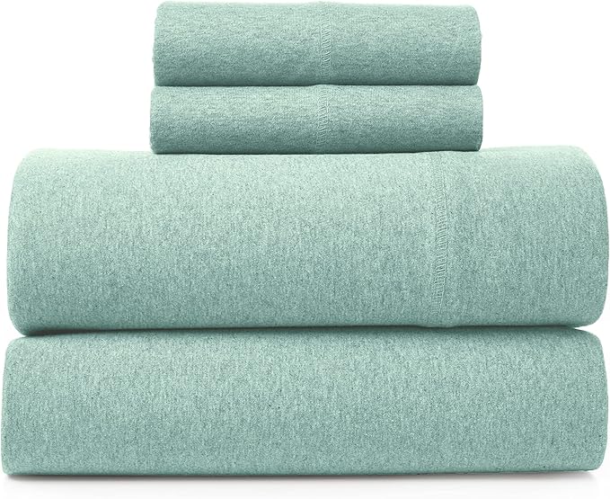Jersey Bed Sheet Set - Queen - 4 Piece