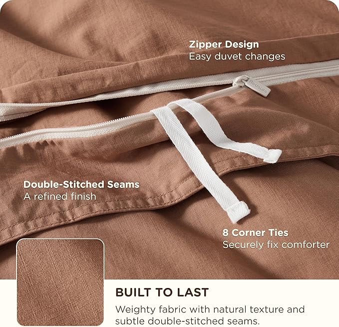 100% Cotton Duvet Cover Set - Queen