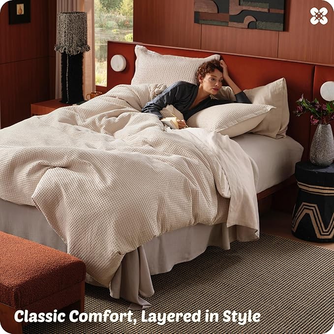 100% Cotton Duvet Cover Set - King - 3 Piece