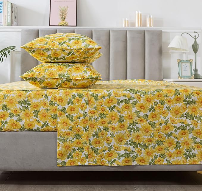Bed Sheet Set - Queen - 4 Piece
