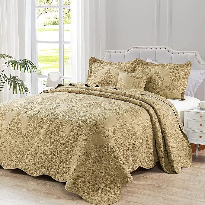 Microfiber Quilt Set - 4 Piece
