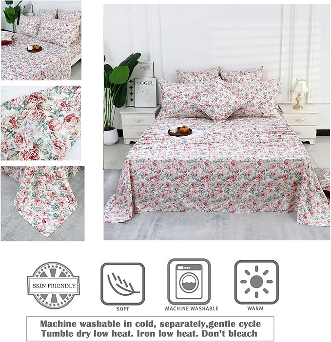 Bed Sheet Set - Full - 4 Piece