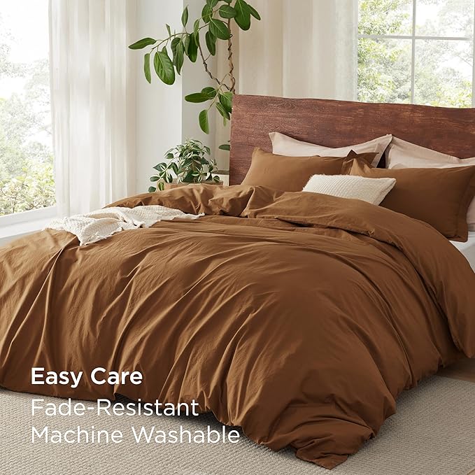 Linen Duvet Cover Set - Queen