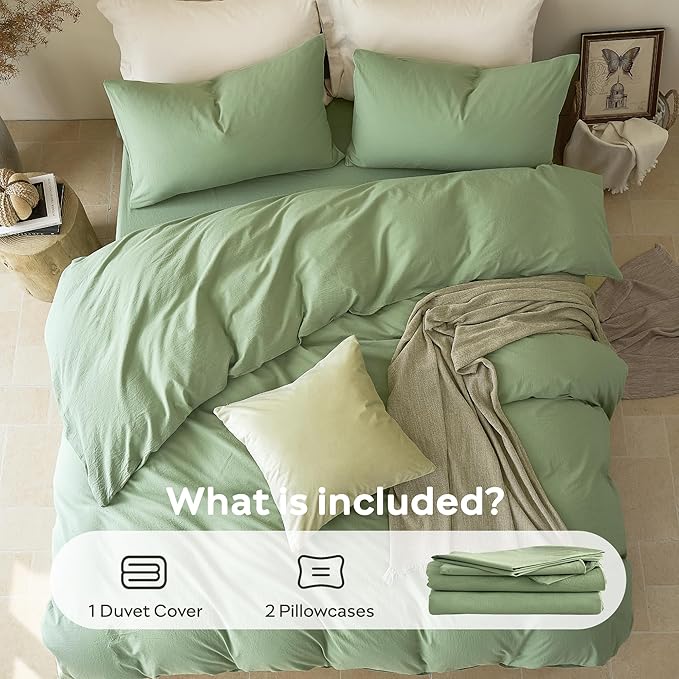 Linen Duvet Cover Set - King