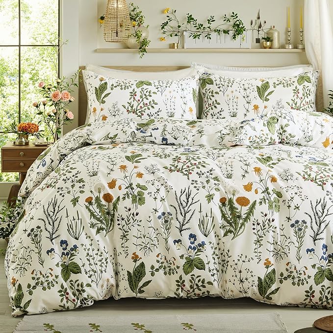 100% Cotton Duvet Cover Set - Queen - 3 Piece