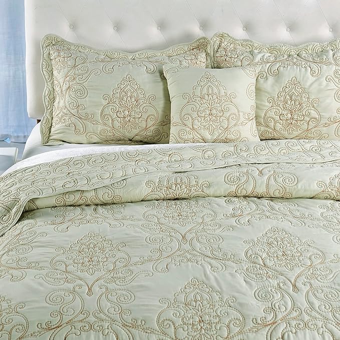 Microfiber Quilt Set - 4 Piece