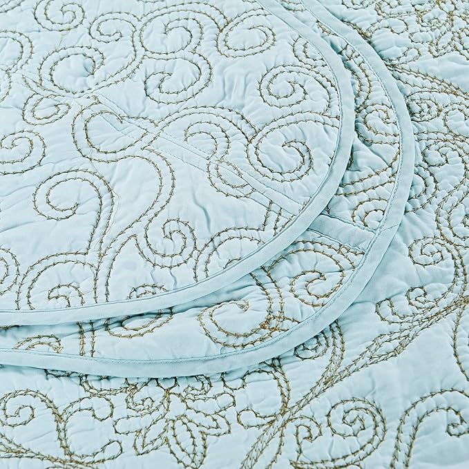 Microfiber Quilt Set - 4 Piece