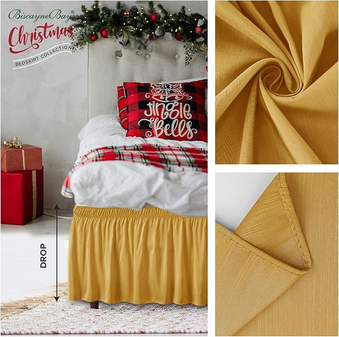 Bed Skirt - King - 15 in Drop