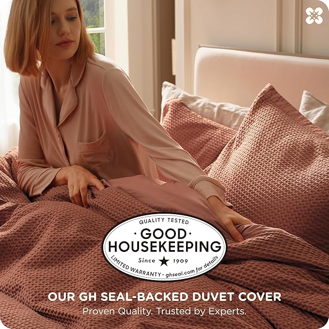 100% Cotton Duvet Cover Set - King - 3 Piece