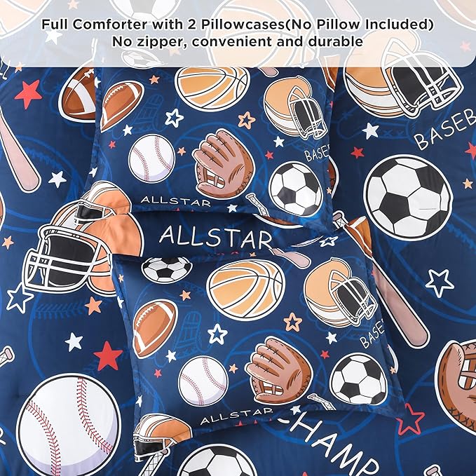 Microfiber Comforter Set - Full - 3 Piece