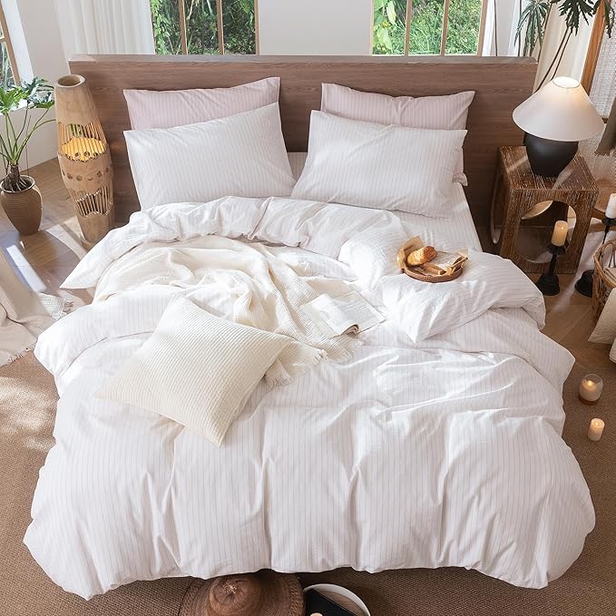 Linen Duvet Cover Set - King
