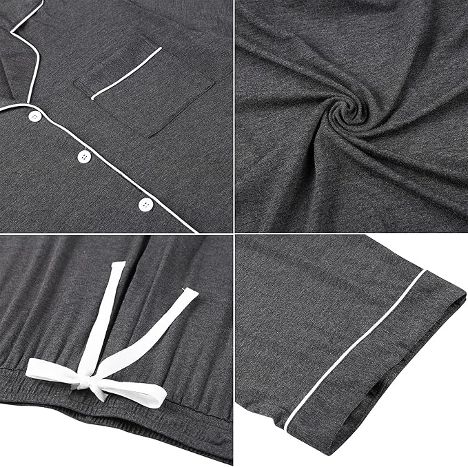 Women's Pajama Set - Long Sleeve - 2 Piece