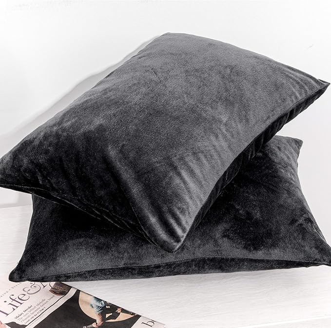 Flannel Pillowcase Set - 13 x 18 in - 2 Pack