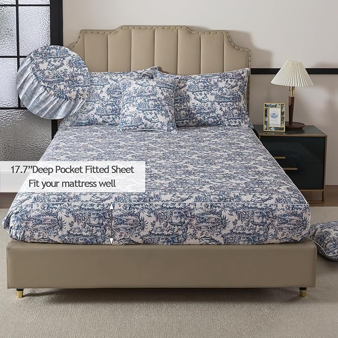 Bed Sheet Set - King - 4 Piece