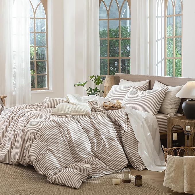 Linen Duvet Cover Set - King
