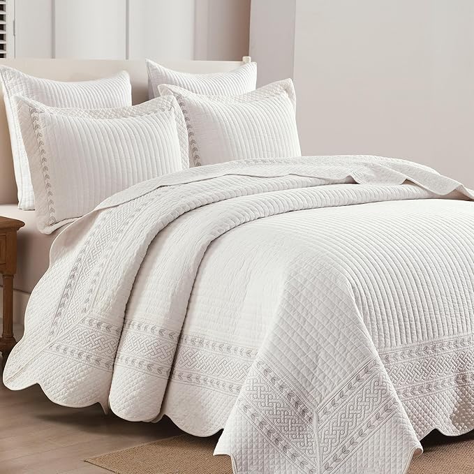 100% Cotton Quilt Set - King