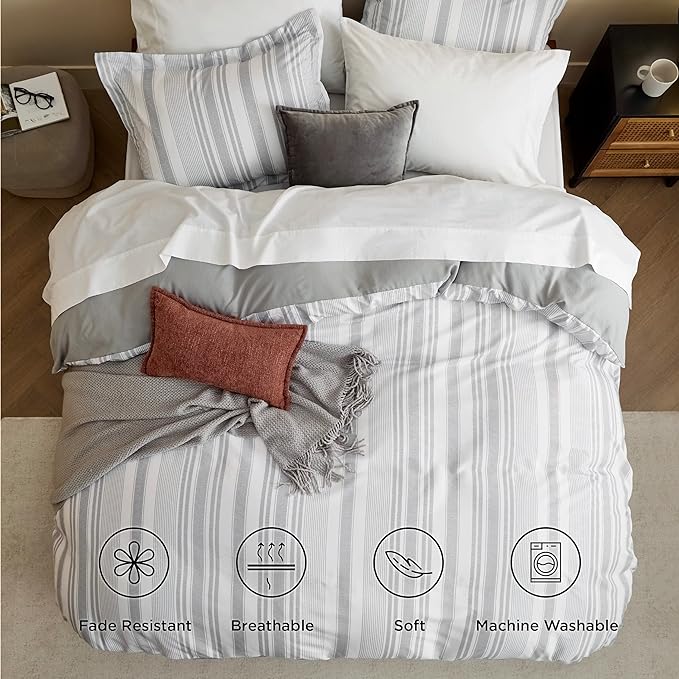 Duvet Cover Set - Queen - 3 Piece