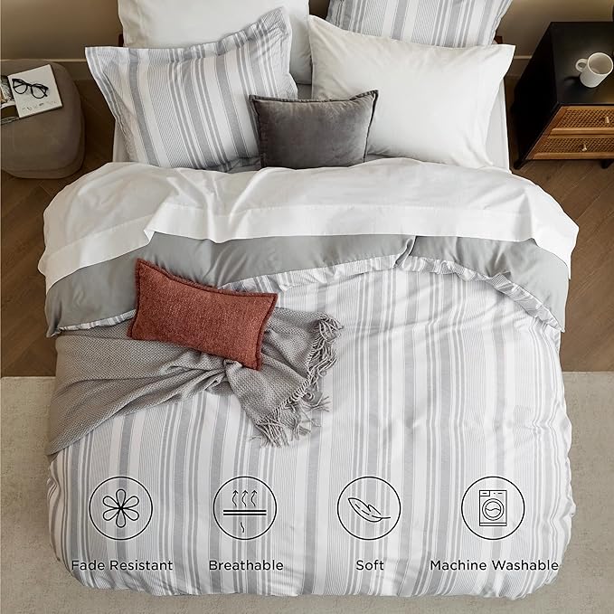 Duvet Cover Set - King - 3 Piece