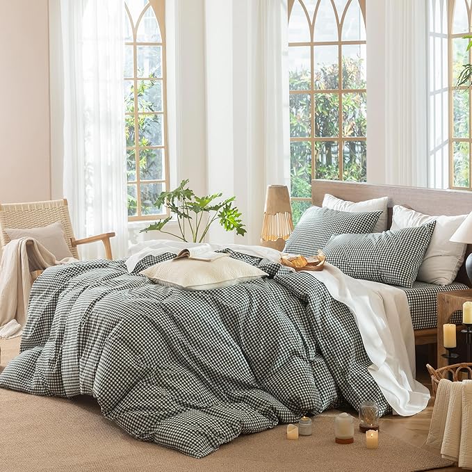 Linen Duvet Cover Set - Full