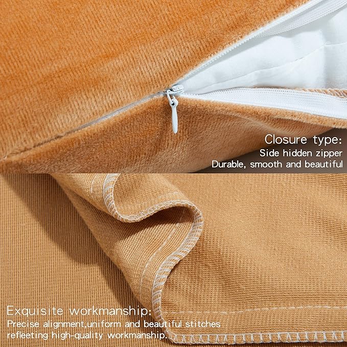 Flannel Pillowcase Set - 13 x 18 in - 2 Pack