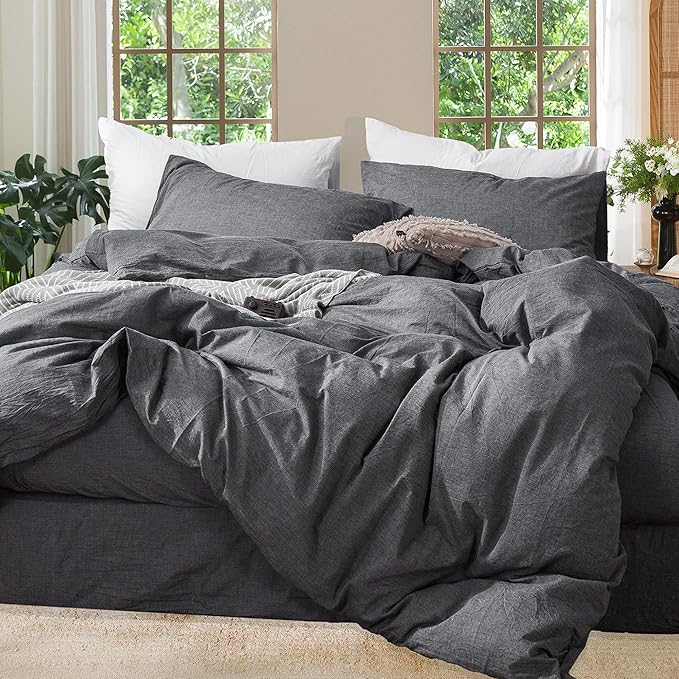 Linen Duvet Cover Set - King