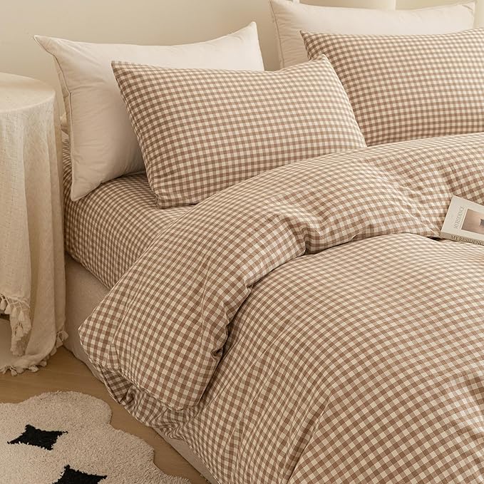 Linen Duvet Cover Set - Queen - 3 Piece