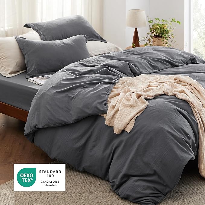 Duvet Cover Set - Full - 80 x 90 in - 4 Piece