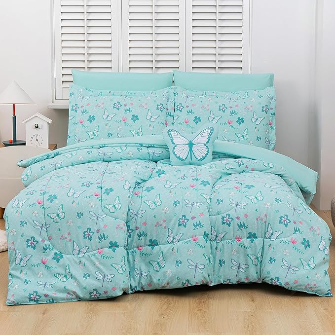 Microfiber Comforter Set - Twin - 6 Piece