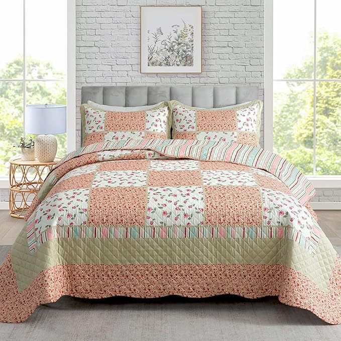 Quilt Set - Queen - 3 Piece