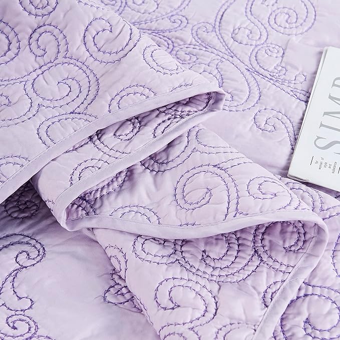 Microfiber Quilt Set - 4 Piece