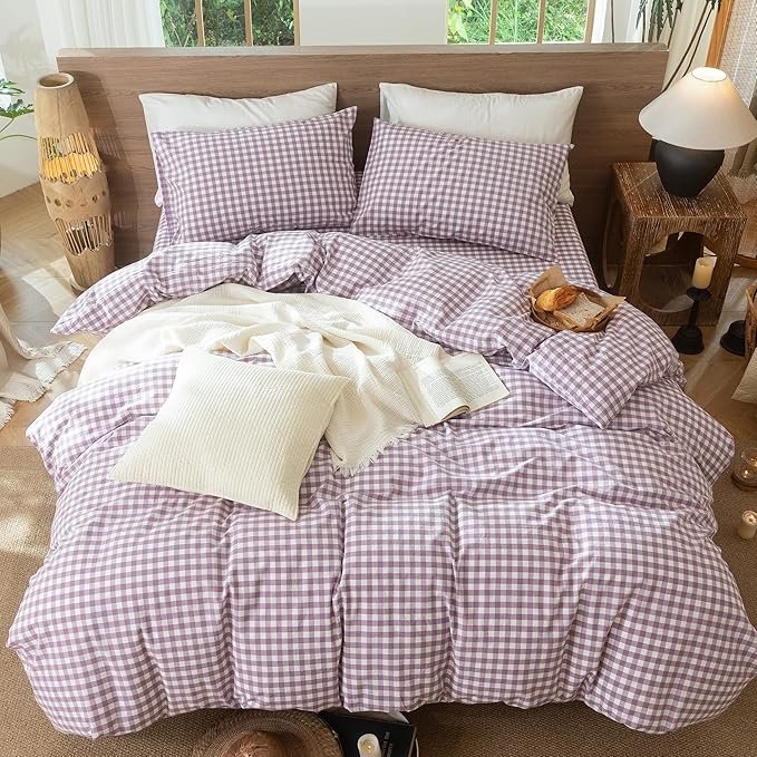 Linen Duvet Cover Set - Full