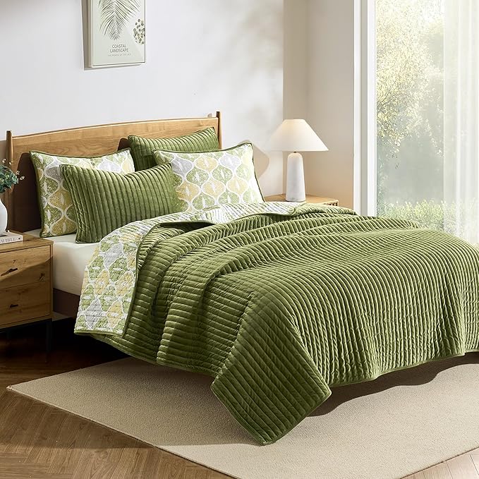 Velvet Quilt Set - King