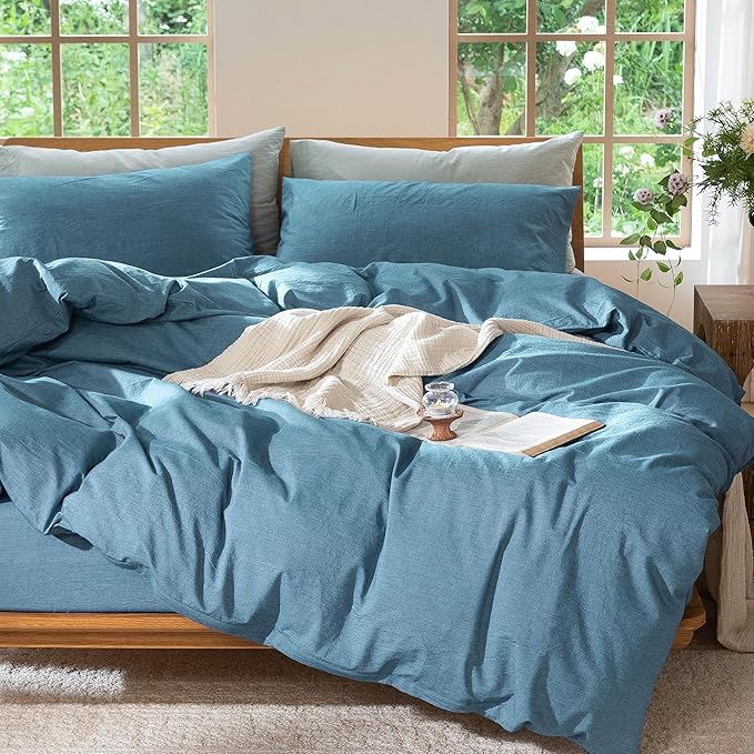 Linen Duvet Cover Set - King