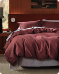 100% Cotton Duvet Cover Set - Queen - 3 Piece