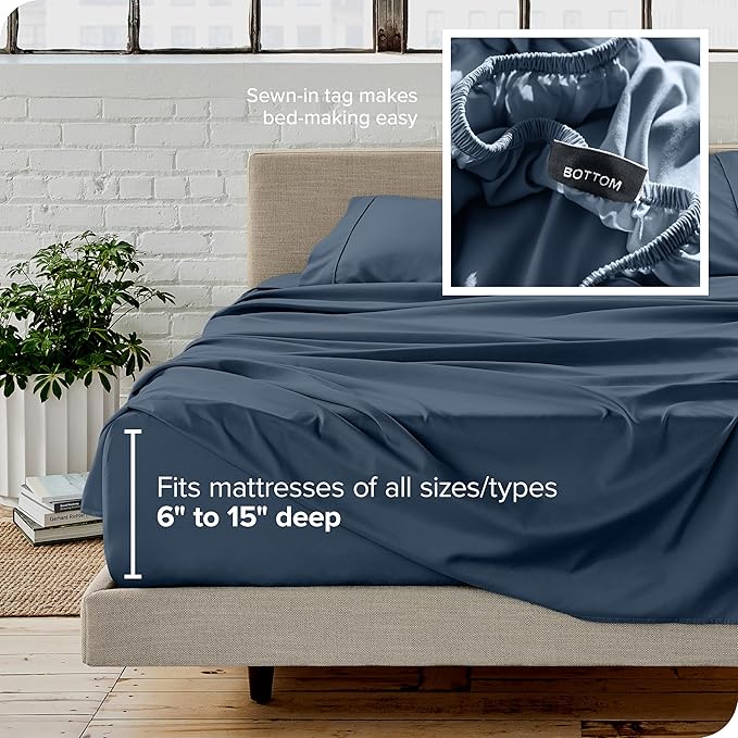 Bed Sheet Set - Full - 4 Piece