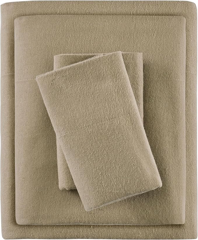 100% Cotton Bed Sheet Set - King - 4 Piece