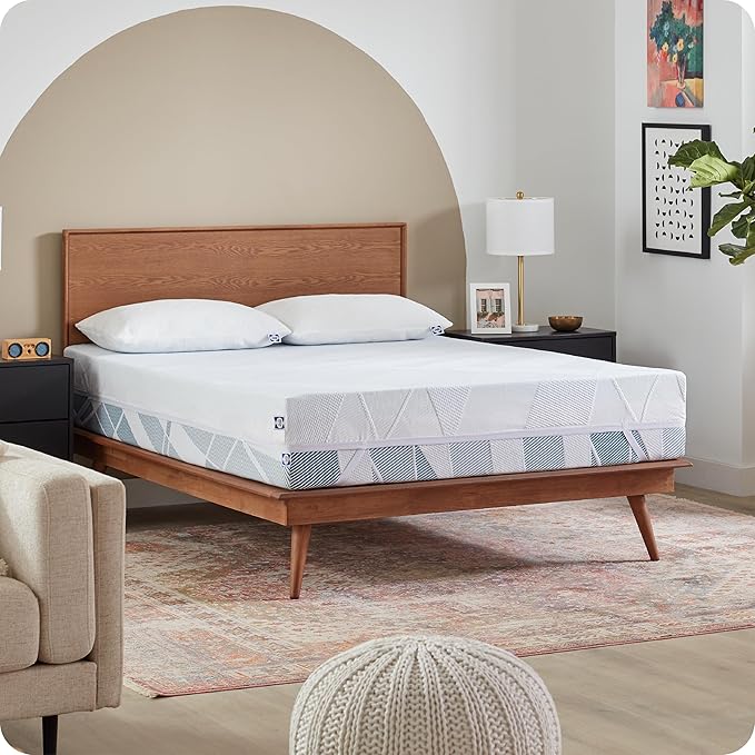 Memory Foam Cooling Mattress Topper - King
