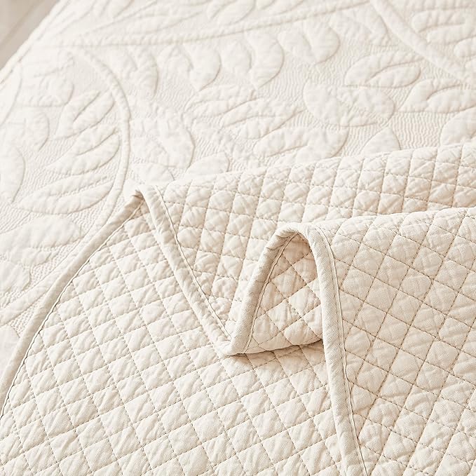 100% Cotton Quilt Set - Twin - 3 Piece