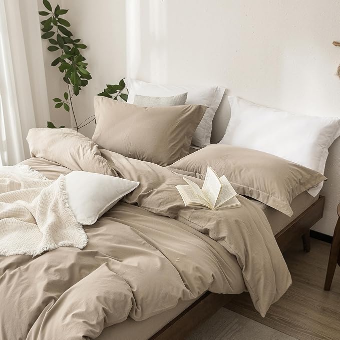 Linen Duvet Cover Set - King