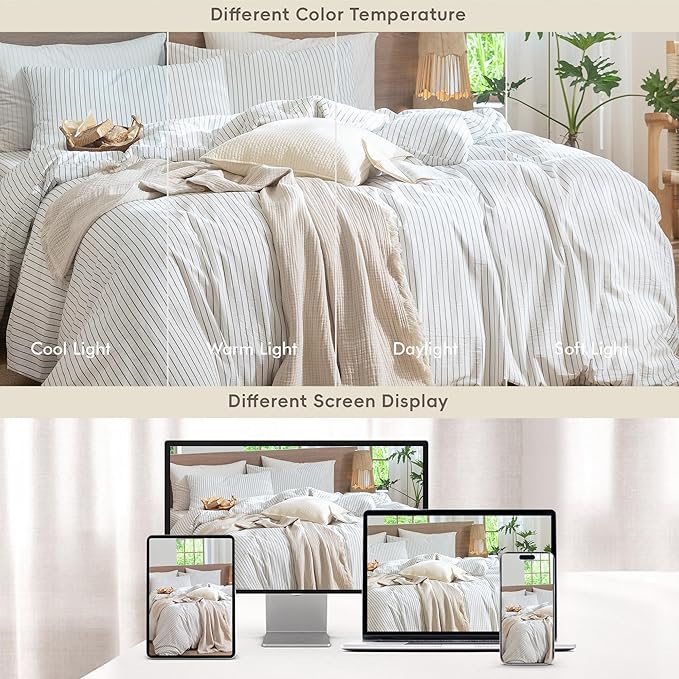Linen Duvet Cover Set - King