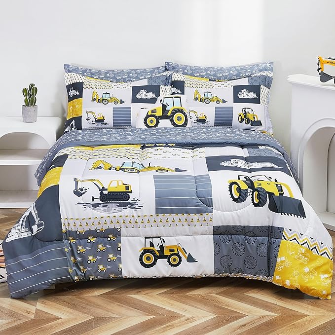 Microfiber Comforter Set - Twin - 6 Piece