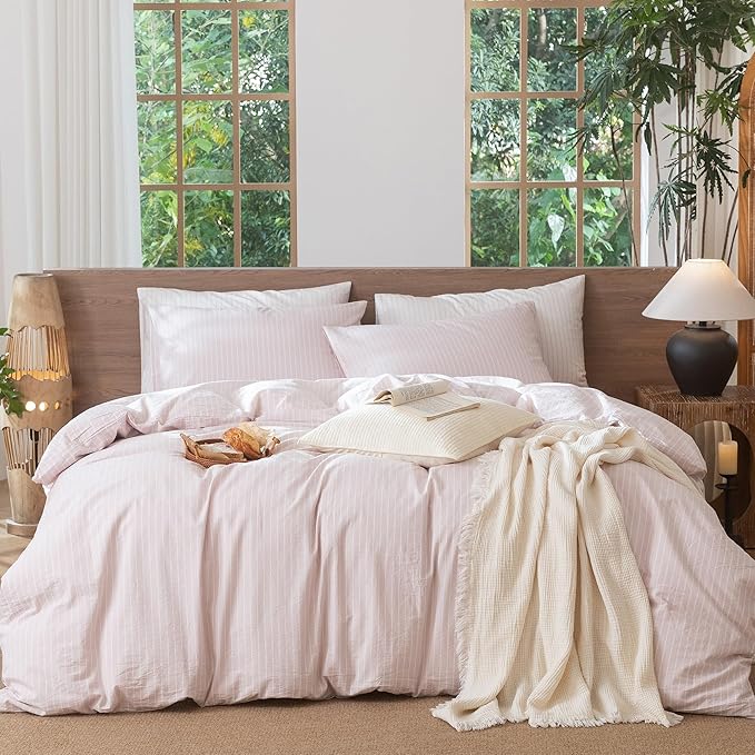 Linen Duvet Cover Set - Queen