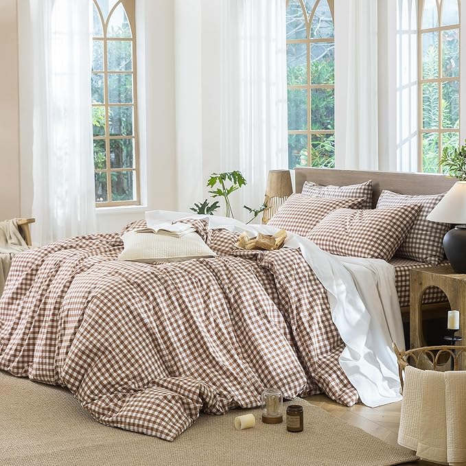 Linen Duvet Cover Set - Queen