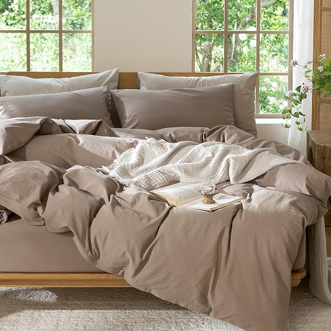 Linen Duvet Cover Set - King