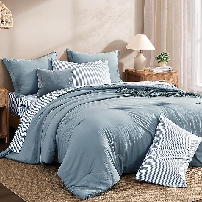 Comforter Set - Queen - 7 Piece
