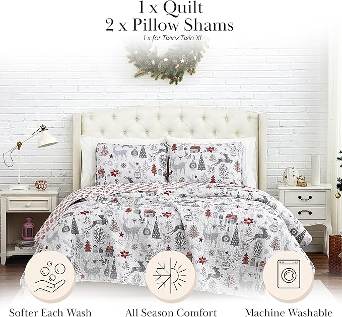Quilt Set - Twin XL - 2 Piece