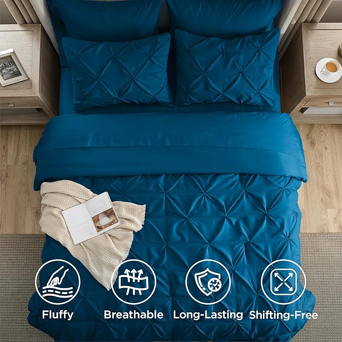 Comforter Set - Queen - 7 Piece
