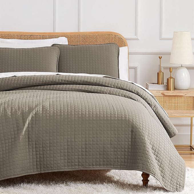 Microfiber Quilt Set - King