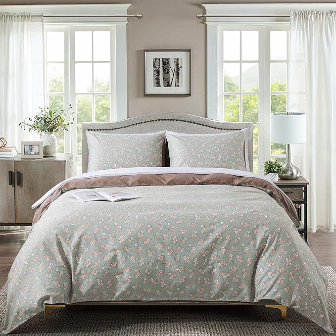 100% Cotton Duvet Cover Set - King