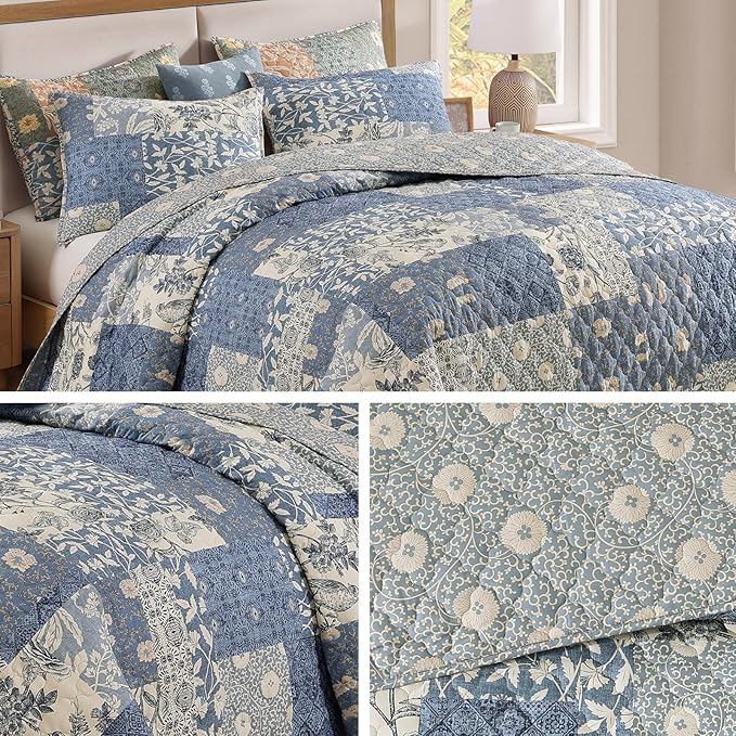 Quilt Set - King - 3 Piece